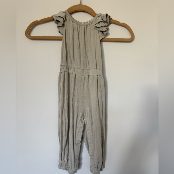 Habitual Kids ruffle sleeve onesie jumper sz 12m - Picture 1 of 3